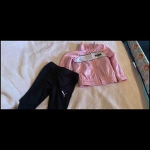 Puma outfit for baby girl 6-9 months